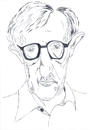 Cartoon: Woody Allen (small) by heike gerber tagged film,berühmte,personen