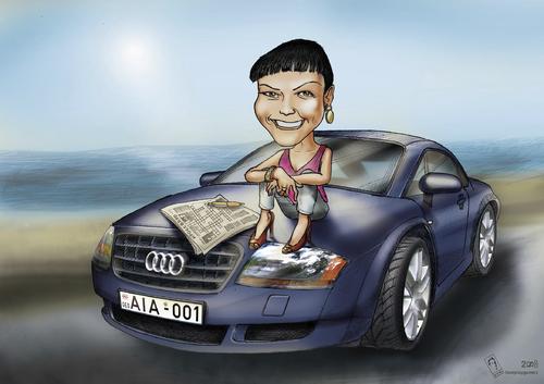 Cartoon: TT (medium) by gamez tagged audi,tt,car,sport,gmz,beach,sea,sun,dry,sky,day,lie