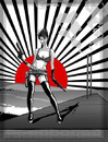 Cartoon: iavi (small) by gamez tagged hhhhhh gmz sexy girl gun line japan red sun punk cute floor woman nash nin xui