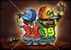 Cartoon: HipHoppers (small) by gamez tagged gmz
