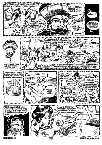 Cartoon: EUROPA 2009 (medium) by kanjano tagged kanjano,ferro,carnet,travel,voyage,comic,graphic,novel,france,spain