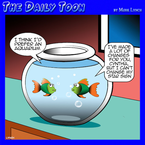 Cartoon: Astrology (medium) by toons tagged aquarium,star,signs,fish,tank,aquarium,star,signs,fish,tank