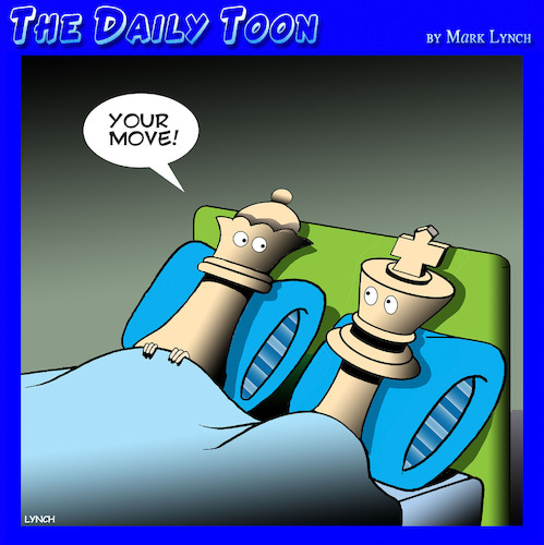 Cartoon: Chess pieces (medium) by toons tagged chess,chess