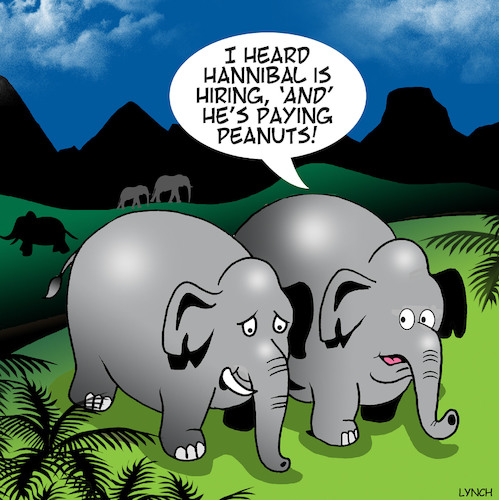 Cartoon: Hannibal (medium) by toons tagged pays,peanuts,elephants,hannibal,pays,peanuts,elephants,hannibal