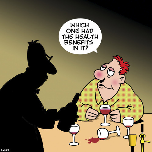 Cartoon: Health benefits of red wine (medium) by toons tagged red,wine,health,benefits,of,drunk,vino,alcohol,red,wine,health,benefits,of,drunk,vino,alcohol