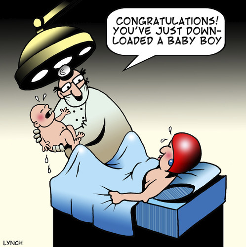 Cartoon: Latest downloads (medium) by toons tagged birth,apps,downloads,hospitals,babies,pregnant