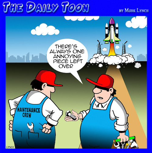 Cartoon: NASA (medium) by toons tagged space,ships,launch,rockets,space,ships,launch,rockets
