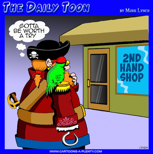 Cartoon: Second hand shop (medium) by toons tagged pirate,pirates,hook,pirate,pirates,hook