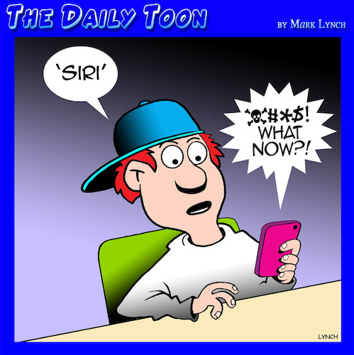 Cartoon: Siri (medium) by toons tagged alexa,siri,gps,google,alexa,siri,gps,google