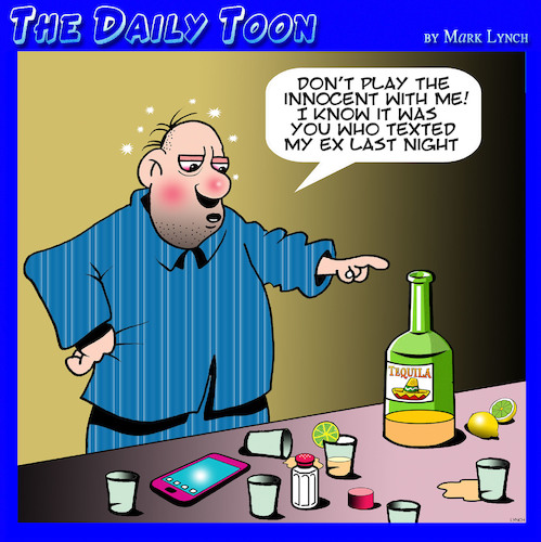 The Booze Made Me Do It De Toons Amour Cartoon Toonpool