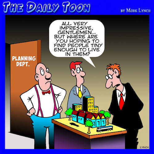 Town planner cartoon