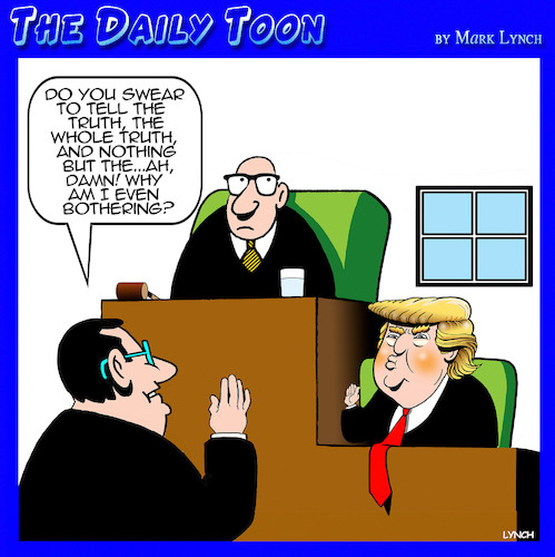 Cartoon: Trumpty Dumpty (medium) by toons tagged trump,testifies,lies,donald,trump,testifies,lies,donald