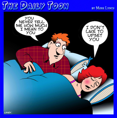 Cartoon: Upset you (medium) by toons tagged pillow,talk,upsetting,pillow,talk,upsetting