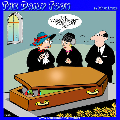 Cartoon: Viagra (medium) by toons tagged coffin,erection,death,during,viagra,coffin,erection,death,during,sex