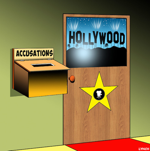 Cartoon: Weinstein avalanche (medium) by toons tagged harvey,weinstein,hollywood,sexual,harassment,producers,casting,couch,suggestion,box,accusations,harvey,weinstein,hollywood,sexual,harassment,producers,casting,couch,suggestion,box,accusations