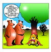 Cartoon: adopted (small) by toons tagged adoption,orphan,teddy,bear,bears,nature,parents,toys