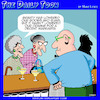 Cartoon: Ageing women (small) by toons tagged margaritas,sagging,boobs,signs,of,age