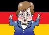 Cartoon: Anjela (small) by toons tagged german,elections,angela,merkel,flag