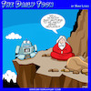 Cartoon: Artificial intelligence (small) by toons tagged mountain,guru,ai,job,losses