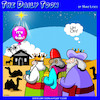 Cartoon: Bethlehem (small) by toons tagged baby,jesus,three,wise,men,birth,christmas