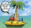 Cartoon: Cartoon (small) by toons tagged desert,island,cartoon,imagineary,stranded,comics