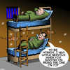 Cartoon: Cellmates (small) by toons tagged prison,bunk,beds,man,on,top,sex,homosexuality,gay,prisoners,jail