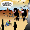 Cartoon: Cleanse diet (small) by toons tagged detox,cleanse,diets,vultures,birds,animals,desert