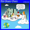 Cartoon: Cloud storage (small) by toons tagged stored,in,the,cloud,afterlife,angels