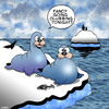 Cartoon: Clubbing (small) by toons tagged nightclubs,disco,seal,clubbing,culling,canadian,hunt,seals