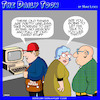 Cartoon: Computer repairs (small) by toons tagged ageing,computers,pensioners