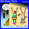 Cartoon: Court Jester (small) by toons tagged comedian,jester,kidding,medieval,times
