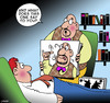 Cartoon: Crazy times (small) by toons tagged psychiatrist,bi,polar,depression,loony,crazy