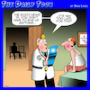 Cartoon: Diagnosis (small) by toons tagged doctors,diagnosis,death,sentence