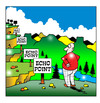 Cartoon: echo echo (small) by toons tagged echo,point,signs,signage,mountains,landscape