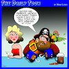 Cartoon: Flirting (small) by toons tagged winking,pick,up,lines,pirates
