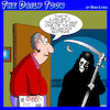 Cartoon: Grim Reaper (small) by toons tagged angel,of,death,grim,reaper,religious,zealots