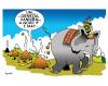 Cartoon: Hannibal (small) by toons tagged hannibal,soldiers,roman,empire,alps,elephants