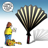 Cartoon: Huge fan (small) by toons tagged rock,star,groupies,autographs,fans