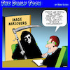 Cartoon: Image makeover (small) by toons tagged public,relations,grim,reaper,events,organizer