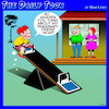 Cartoon: Imaginary friend (small) by toons tagged imaginary,friend,invisible,see,saw,playground