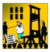 Cartoon: it chops (small) by toons tagged guillotine,french,revolution,beheaded,rotalty,peasants,medievil,kitchen,utensils