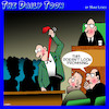Cartoon: Jury verdict (small) by toons tagged jury,guilty,verdict,hanging,defendant,lawyers,foreman