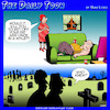 Cartoon: Lazy husband (small) by toons tagged lazy,funerals,cemetery,sloth,helping,around,the,house