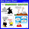 Cartoon: Lifes questions (small) by toons tagged unanswered,questions,is,there,god,bigots,discrimination,exercise,religiously