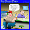 Cartoon: Lifestyle coach (small) by toons tagged life,coach,personal,trainer,drunk