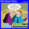 Cartoon: Memory app (small) by toons tagged seniors,phone,apps,memory,loss