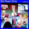 Cartoon: Mile high club (small) by toons tagged airline,travel,mile,high,club,check,in,desk,sex