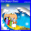 Moses parts the sea