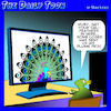 Cartoon: Peacocks (small) by toons tagged dick,pics,plumage,peacock,pea,hen