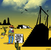 Cartoon: Please wait (small) by toons tagged hanging wild west cowboys noose hangman